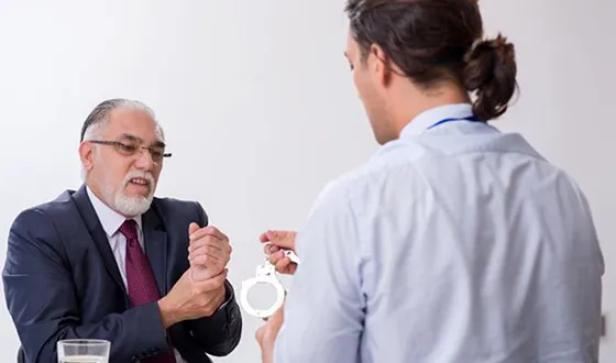 Professional assisting with bail bond process in Cayce, SC
